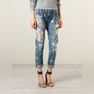 Polo Ralph Lauren (29) Astor Boyfriend Jettson Paint Denim